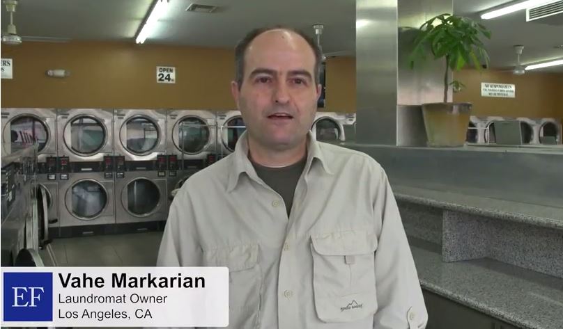 Video - Vahe, M.,  First Time Laundromat Owner.