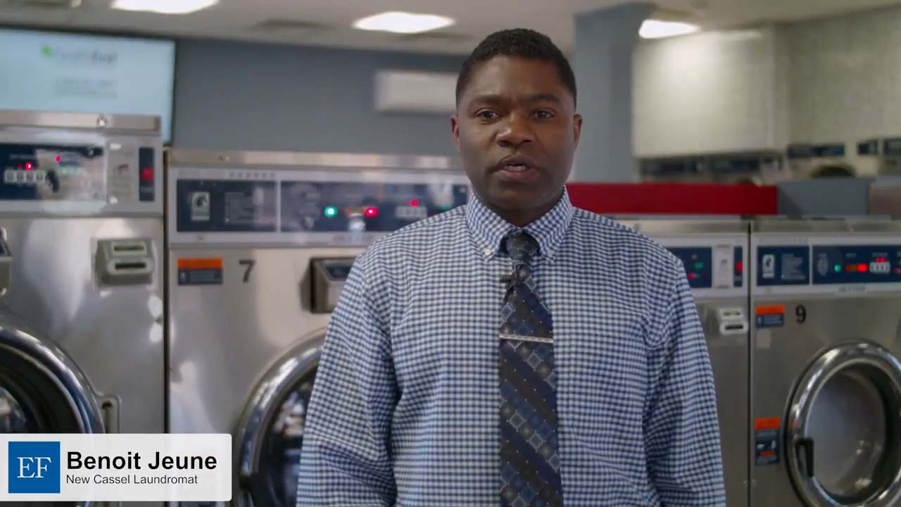 Video - Benoit J., New Cassell Laundromat