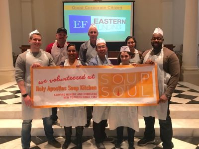 Eastern Funding Volunteer at NYC Soup Kitchen