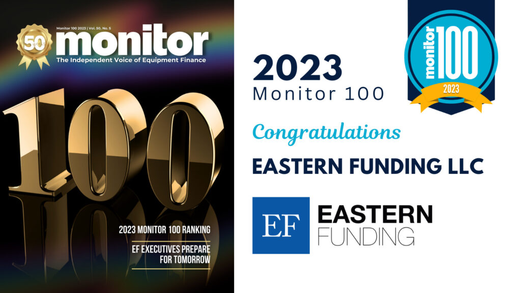 Monitor Top 100 Equipment Finance Company 